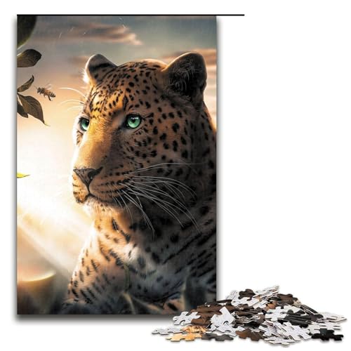 1000 teiliges Puzzle für Erwachsene der Leopard und die Wespe als Geburtstagsgeschenk für Teenager ab 14 Jahren 75 x 50 cm 1000 teiliges Puzzle für Erwachsene der Leopard und die Wespe als Geburtstagsgeschenk für Teenager ab 14 Jahren 75 x 50 cm von QSYFNBZL
