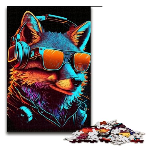 1000 teiliges Puzzle für Erwachsene elektrischer Fuchs Puzzle für Erwachsene Holzpuzzle anspruchsvolles Spiel 75 x 50 cm 1000 teiliges Puzzle für Erwachsene elektrischer Fuchs Puzzle für Erwachsene Holzpuzzle anspruchsvolles Spiel 75 x 50 cm von QSYFNBZL