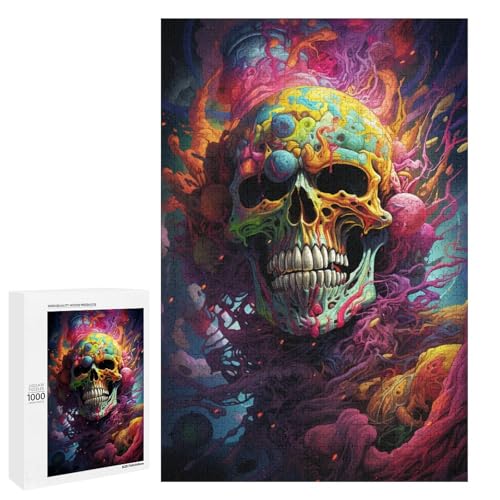 1000 teiliges Puzzle für Erwachsene farbenfrohe Psychedelia of Mutant Warriors Puzzle für Erwachsene Holzpuzzle anspruchsvolles Spiel 75 x 50 cm 1000 teiliges Puzzle für Erwachsene farbenfrohe Psychedelia of Mutant Warriors Puzzle für Erwachsene Holzpuzzle anspruchsvolles Spiel 75 x 50 cm von QSYFNBZL