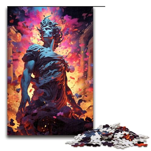 1000 teiliges Puzzle für Erwachsene farbenfrohe psychedelische Statue Puzzle Geburtstagsgeschenk für Teenager ab 14 Jahren 75 x 50 cm 1000 teiliges Puzzle für Erwachsene farbenfrohe psychedelische Statue Puzzle Geburtstagsgeschenk für Teenager ab 14 Jahren 75 x 50 cm von QSYFNBZL