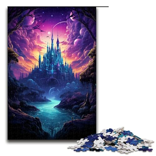 1000 teiliges Puzzle für Erwachsene farbenfrohe psychedelische Weltraumkathedrale Puzzle für Erwachsene Holzpuzzle anspruchsvolles Spiel 75 x 50 cm 1000 teiliges Puzzle für Erwachsene farbenfrohe psychedelische Weltraumkathedrale Puzzle für Erwachsene Holzpuzzle anspruchsvolles Spiel 75 x 50 cm von QSYFNBZL