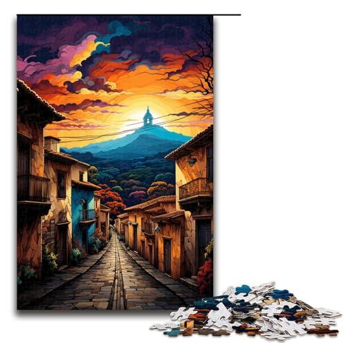 1000 teiliges Puzzle für Erwachsene farbenfrohes und psychedelisches Antigua Guatemala Familienaktivität Puzzle Familienspiel Stressabbau schwieriges Herausforderungspuzzle 75 x 50 cm 1000 teiliges Puzzle für Erwachsene farbenfrohes und psychedelisches Antigua Guatemala Familienaktivität Puzzle Familienspiel Stressabbau schwieriges Herausforderungspuzzle 75 x 50 cm von QSYFNBZL