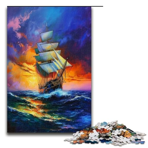 1000 teiliges Puzzle für Erwachsene geheimnisvolles Piratenschiff Puzzle Geburtstagsgeschenk für Teenager ab 14 Jahren 1000 Teile 1000 teiliges Puzzle für Erwachsene geheimnisvolles Piratenschiff Puzzle Geburtstagsgeschenk für Teenager ab 14 Jahren 1000 Teile von QSYFNBZL
