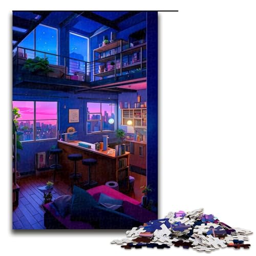 1000 teiliges Puzzle für Erwachsene im japanischen Stil Geburtstagsgeschenk für Teenager ab 14 Jahren 75 x 50 cm 1000 teiliges Puzzle für Erwachsene im japanischen Stil Geburtstagsgeschenk für Teenager ab 14 Jahren 75 x 50 cm von QSYFNBZL