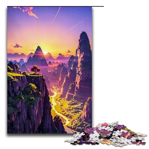 1000 teiliges Puzzle für Erwachsene im japanischen Stil Geburtstagsgeschenk für Teenager ab 14 Jahren 75 x 50 cm 1000 teiliges Puzzle für Erwachsene im japanischen Stil Geburtstagsgeschenk für Teenager ab 14 Jahren 75 x 50 cm von QSYFNBZL