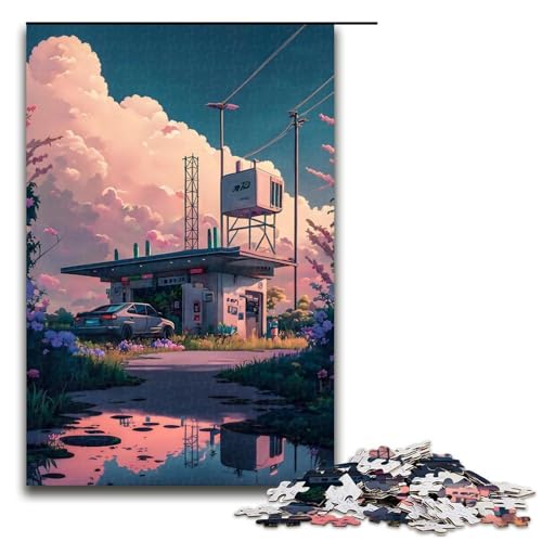 1000 teiliges Puzzle für Erwachsene im japanischen Stil Holzpuzzle anspruchsvolles Spiel 75 x 50 cm 1000 teiliges Puzzle für Erwachsene im japanischen Stil Holzpuzzle anspruchsvolles Spiel 75 x 50 cm von QSYFNBZL