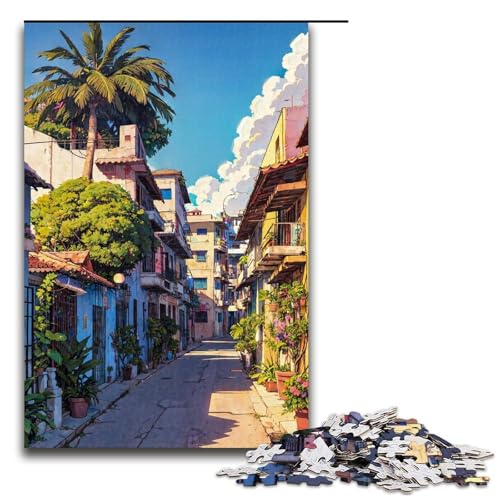 1000 teiliges Puzzle für Erwachsene im japanischen Stil Holzpuzzle anspruchsvolles Spiel 75 x 50 cm 1000 teiliges Puzzle für Erwachsene im japanischen Stil Holzpuzzle anspruchsvolles Spiel 75 x 50 cm von QSYFNBZL