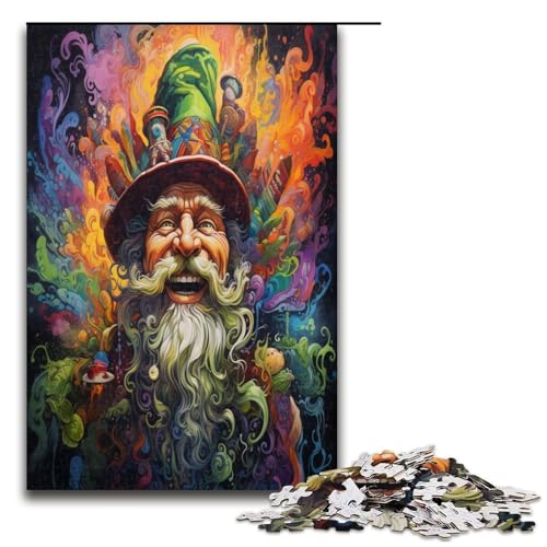 1000 teiliges Puzzle für Erwachsene psychedelisches Kobold Puzzle praktisches Spiel 1000 Teile von QSYFNBZL