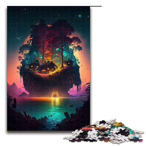 1000 teiliges Puzzle für Erwachsene schöne kleine Insel DIY Puzzle Spielzeug tolle Geschenke zu Weihnachten für Teenager ab 14 Jahren 75 x 50 cm 1000 teiliges Puzzle für Erwachsene schöne kleine Insel DIY Puzzle Spielzeug tolle Geschenke zu Weihnachten für Teenager ab 14 Jahren 75 x 50 cm von QSYFNBZL