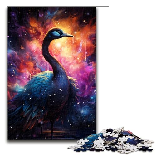 1000 teiliges Puzzle für Erwachsene seltsam gefärbter schwarzer Schwan Puzzle für Erwachsene Holzpuzzle anspruchsvolles Spiel 75 x 50 cm 1000 teiliges Puzzle für Erwachsene seltsam gefärbter schwarzer Schwan Puzzle für Erwachsene Holzpuzzle anspruchsvolles Spiel 75 x 50 cm von QSYFNBZL