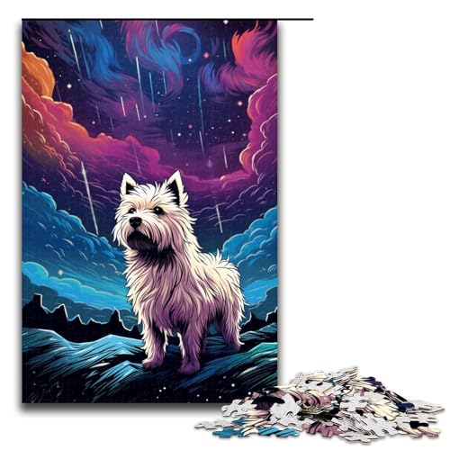 1000 teiliges Puzzle für Erwachsene süßer kurzhaariger Hund Lernspiel Herausforderung Spielzeug Kunstwerk Geschenk 75 x 50 cm 1000 teiliges Puzzle für Erwachsene süßer kurzhaariger Hund Lernspiel Herausforderung Spielzeug Kunstwerk Geschenk 75 x 50 cm von QSYFNBZL