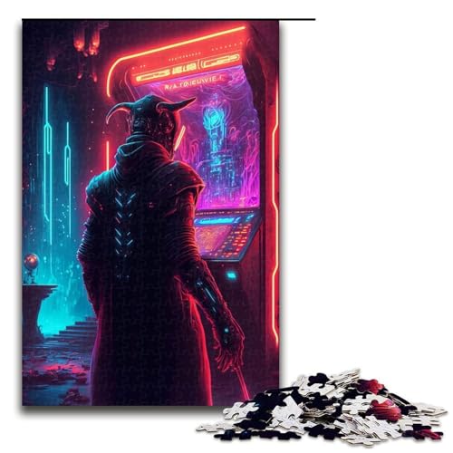 1000 teiliges Puzzle futuristisches Bösewicht Puzzle Holzpuzzle Lernspiele Heimdekoration 75 x 50 cm 1000 teiliges Puzzle futuristisches Bösewicht Puzzle Holzpuzzle Lernspiele Heimdekoration 75 x 50 cm von QSYFNBZL
