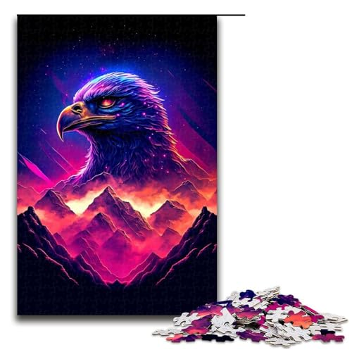 1000 teiliges Puzzle mit Adlermotiv Holzpuzzle Lernspiele Heimdekoration 75 x 50 cm 1000 teiliges Puzzle mit Adlermotiv Holzpuzzle Lernspiele Heimdekoration 75 x 50 cm von QSYFNBZL