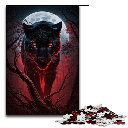 1000 teiliges Puzzle mit Leopardenmotiv Holzpuzzle Lernspiele Heimdekoration 75 x 50 cm 1000 teiliges Puzzle mit Leopardenmotiv Holzpuzzle Lernspiele Heimdekoration 75 x 50 cm von QSYFNBZL