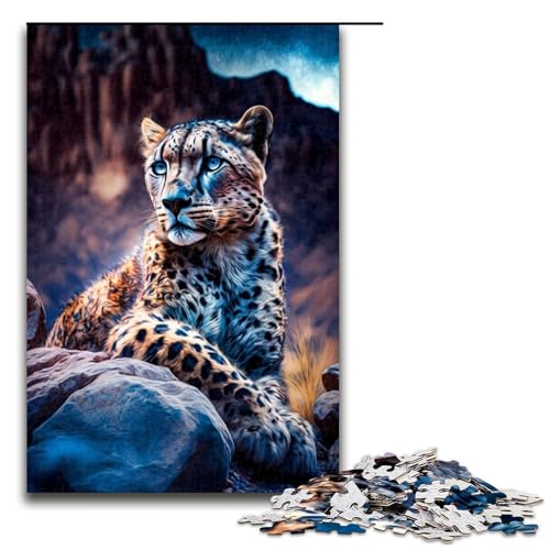 1000 teiliges Puzzle mit Leopardenmotiv Holzpuzzle Lernspiele Heimdekoration 75 x 50 cm 1000 teiliges Puzzle mit Leopardenmotiv Holzpuzzle Lernspiele Heimdekoration 75 x 50 cm von QSYFNBZL
