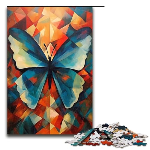 1000 teiliges Puzzle mit Schmetterlingsmotiv Holzpuzzle Lernspiele Heimdekoration 75 x 50 cm 1000 teiliges Puzzle mit Schmetterlingsmotiv Holzpuzzle Lernspiele Heimdekoration 75 x 50 cm von QSYFNBZL