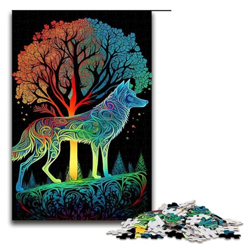 1000 teiliges Puzzle mit Tiermotiven Holzpuzzle Lernspiele Heimdekoration 75 x 50 cm 1000 teiliges Puzzle mit Tiermotiven Holzpuzzle Lernspiele Heimdekoration 75 x 50 cm von QSYFNBZL