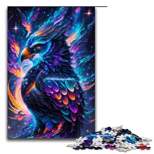 1000 teiliges Puzzle mit Weltraumvögeln für Erwachsene Holz Familienspiel 75 x 50 cm 1000 teiliges Puzzle mit Weltraumvögeln für Erwachsene Holz Familienspiel 75 x 50 cm von QSYFNBZL