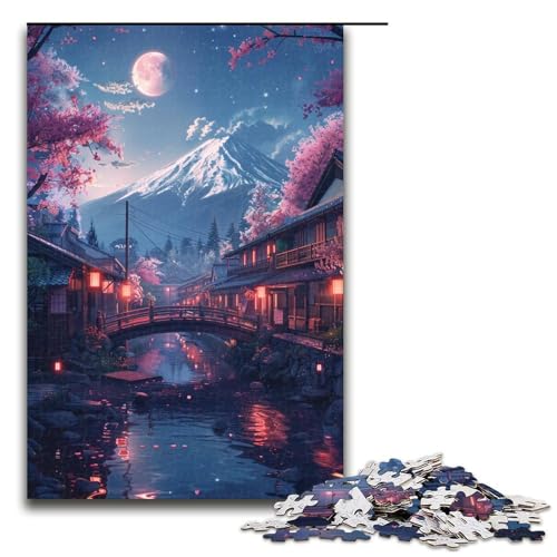 1000 teiliges Puzzle mit dem Berg Fuji und Kirschblüten Geschenk Puzzle für Erwachsene Weihnachtswunschliste mit Weihnachtsmann für Teenager ab 14 Jahren 1000 Teile 1000 teiliges Puzzle mit dem Berg Fuji und Kirschblüten Geschenk Puzzle für Erwachsene Weihnachtswunschliste mit Weihnachtsmann für Teenager ab 14 Jahren 1000 Teile von QSYFNBZL