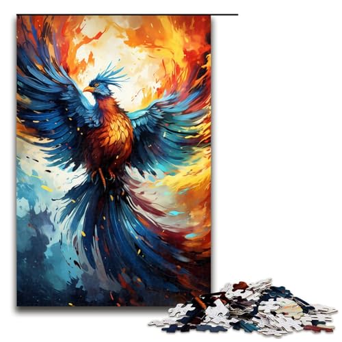 1000 teiliges Puzzle mit feuerfarbenem Phönix Holzpuzzle Lernspiele Heimdekoration 75 x 50 cm 1000 teiliges Puzzle mit feuerfarbenem Phönix Holzpuzzle Lernspiele Heimdekoration 75 x 50 cm von QSYFNBZL
