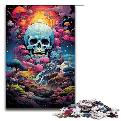 1000 teiliges Puzzle mit japanischen Farbschädel Puzzles Holzpuzzles Lernspiele Heimdekoration 75 x 50 cm 1000 teiliges Puzzle mit japanischen Farbschädel Puzzles Holzpuzzles Lernspiele Heimdekoration 75 x 50 cm von QSYFNBZL