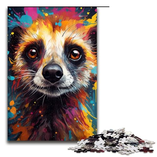1000 teiliges Puzzle mit psychedelischen Erdmännchen Puzzles Holzpuzzles Lernspiele Heimdekoration 75 x 50 cm 1000 teiliges Puzzle mit psychedelischen Erdmännchen Puzzles Holzpuzzles Lernspiele Heimdekoration 75 x 50 cm von QSYFNBZL