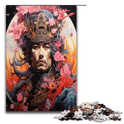 1000 teiliges Puzzle psychedelisches Samurai Puzzle für Erwachsene Holzpuzzle Lernspiel 1000 Teile 1000 teiliges Puzzle psychedelisches Samurai Puzzle für Erwachsene Holzpuzzle Lernspiel 1000 Teile von QSYFNBZL