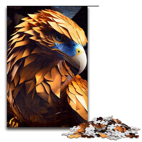 1000 teiliges Puzzle stolzer geometrischer Adler Puzzle für Erwachsene Holz Familienspiel 75 x 50 cm 1000 teiliges Puzzle stolzer geometrischer Adler Puzzle für Erwachsene Holz Familienspiel 75 x 50 cm von QSYFNBZL