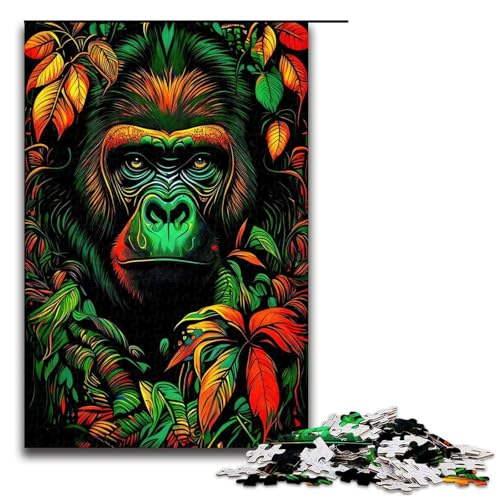1000 teiliges Tierpuzzle für Erwachsene unmögliches Puzzle zum Stressabbau für Teenager ab 14 Jahren 75 x 50 cm 1000 teiliges Tierpuzzle für Erwachsene unmögliches Puzzle zum Stressabbau für Teenager ab 14 Jahren 75 x 50 cm von QSYFNBZL