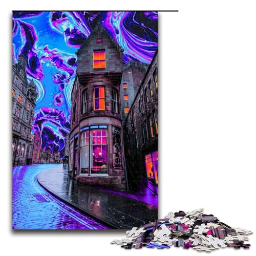 1000 teiliges Traumstadt Puzzle für Erwachsene unmögliches Puzzle zum Stressabbau für Teenager ab 14 Jahren 75 x 50 cm 1000 teiliges Traumstadt Puzzle für Erwachsene unmögliches Puzzle zum Stressabbau für Teenager ab 14 Jahren 75 x 50 cm von QSYFNBZL