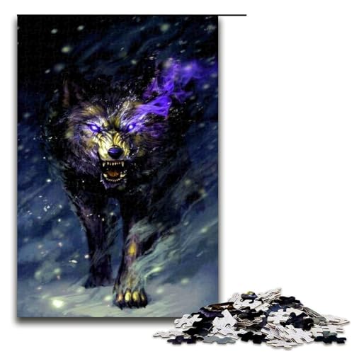 1000 teiliges Wolf Puzzle Holzpuzzle Lernspiele Heimdekoration 75 x 50 cm 1000 teiliges Wolf Puzzle Holzpuzzle Lernspiele Heimdekoration 75 x 50 cm von QSYFNBZL