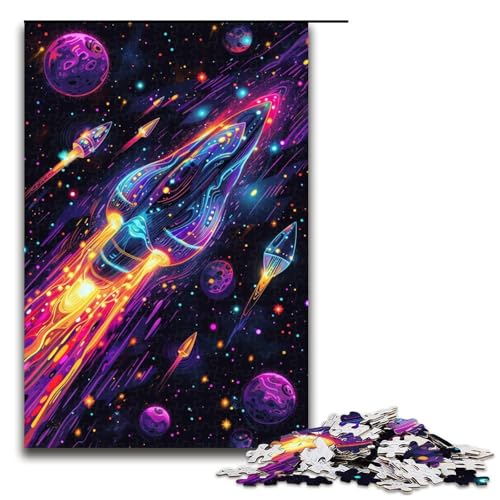 Bunte Raketen 1000 teiliges Puzzle für Erwachsene als Geschenk geeignet für Jugendliche ab 14 Jahren 1000 Teile Bunte Raketen 1000 teiliges Puzzle für Erwachsene als Geschenk geeignet für Jugendliche ab 14 Jahren 1000 Teile von QSYFNBZL