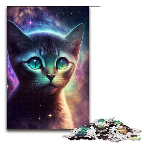 Katzen Puzzle 1000 Teile für Erwachsene als Geschenk geeignet für Teenager ab 14 Jahren 75 x 50 cm Katzen Puzzle 1000 Teile für Erwachsene als Geschenk geeignet für Teenager ab 14 Jahren 75 x 50 cm von QSYFNBZL