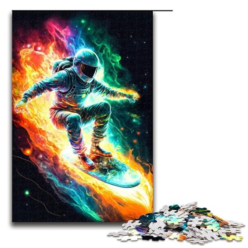 Puzzle 1000 Teile Astro on Fire Puzzle für Erwachsene aus Holz Lernspiel Herausforderungsspielzeug 75x50cm Puzzle 1000 Teile Astro on Fire Puzzle für Erwachsene aus Holz Lernspiel Herausforderungsspielzeug 75x50cm von QSYFNBZL