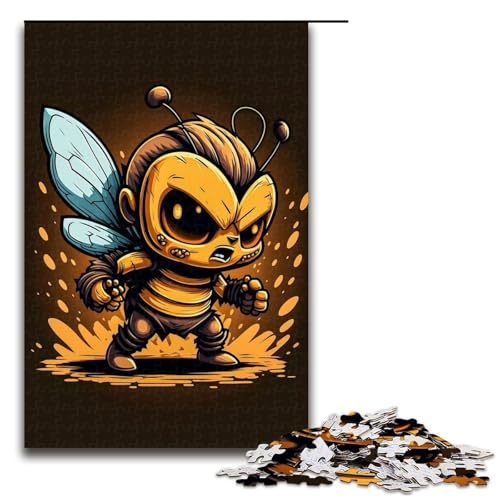 Puzzle 1000 Teile Biene Kleiner Krieger Puzzle für Erwachsene aus Holz Lernspiel Herausforderungsspielzeug 75 x 50 cm Puzzle 1000 Teile Biene Kleiner Krieger Puzzle für Erwachsene aus Holz Lernspiel Herausforderungsspielzeug 75 x 50 cm von QSYFNBZL