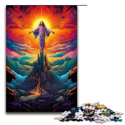 Puzzle 1000 Teile Brasilien Jesus Retter Puzzle für Erwachsene Holz Lernspiel Herausforderung Spielzeug 75x50cm von QSYFNBZL