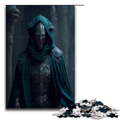 Puzzle 1000 Teile Dark Warrior Puzzle für Erwachsene aus Holz Lernspiel Herausforderungsspielzeug 75 x 50 cm Puzzle 1000 Teile Dark Warrior Puzzle für Erwachsene aus Holz Lernspiel Herausforderungsspielzeug 75 x 50 cm von QSYFNBZL