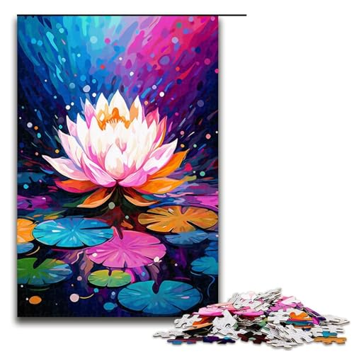 Puzzle 1000 Teile Eidechse ist von Spritzern umgeben viele Bunte Puzzles für Erwachsene Lernspiel aus Holz Herausforderungsspielzeug 75 x 50 cm Puzzle 1000 Teile Eidechse ist von Spritzern umgeben viele Bunte Puzzles für Erwachsene Lernspiel aus Holz Herausforderungsspielzeug 75 x 50 cm von QSYFNBZL