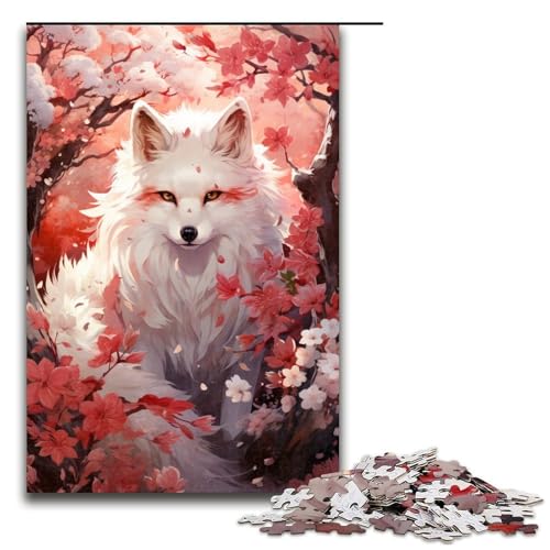 Puzzle 1000 Teile Fuchs Puzzle für Erwachsene Holz Lernspiel Herausforderung Spielzeug 1000 PCS von QSYFNBZL