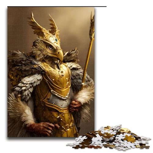 Puzzle 1000 Teile Garuda Puzzle für Erwachsene aus Holz Lernspiel Herausforderung Spielzeug 75x50cm von QSYFNBZL
