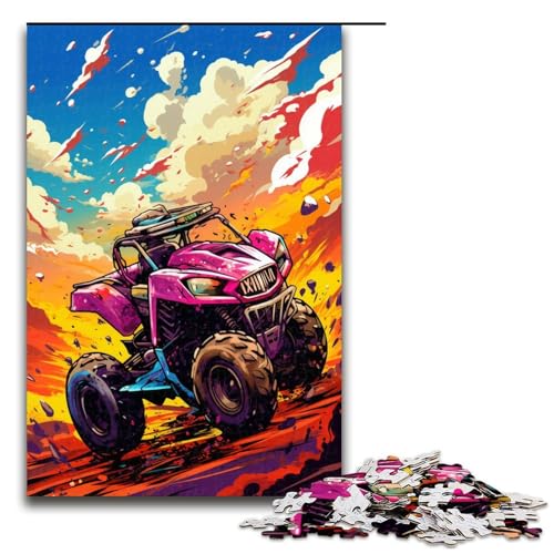 Puzzle 1000 Teile Go Kart Puzzle für Erwachsene aus Holz Lernspiel Herausforderungsspielzeug 75 x 50 cm Puzzle 1000 Teile Go Kart Puzzle für Erwachsene aus Holz Lernspiel Herausforderungsspielzeug 75 x 50 cm von QSYFNBZL