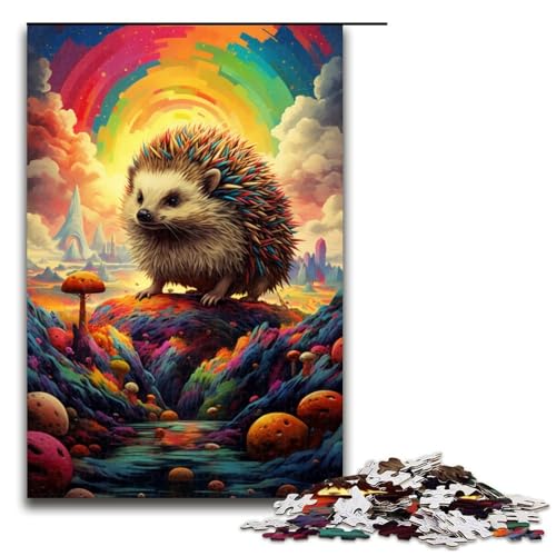 Puzzle 1000 Teile Igel im Krater sind von Spritzern umgeben für Erwachsene Holz Lernspiel Herausforderungsspielzeug 75 x 50 cm Puzzle 1000 Teile Igel im Krater sind von Spritzern umgeben für Erwachsene Holz Lernspiel Herausforderungsspielzeug 75 x 50 cm von QSYFNBZL