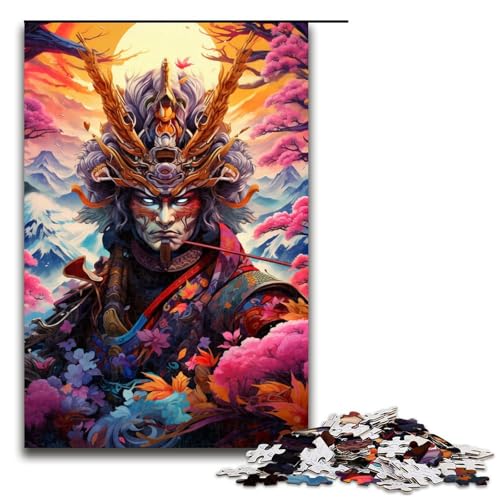 Puzzle 1000 Teile Japanische Sakura Krieger Puzzle für Erwachsene Holz Lernspiel Herausforderung Spielzeug 75x50cm Puzzle 1000 Teile Japanische Sakura Krieger Puzzle für Erwachsene Holz Lernspiel Herausforderung Spielzeug 75x50cm von QSYFNBZL