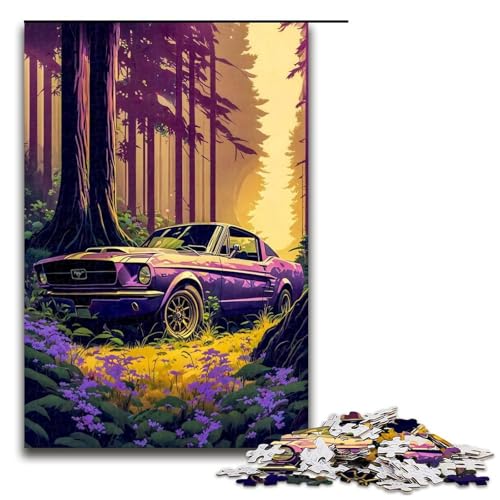 Puzzle 1000 Teile Kriegerin Puzzle für Erwachsene Holz Lernspiel Herausforderung Spielzeug 75x50cm von QSYFNBZL