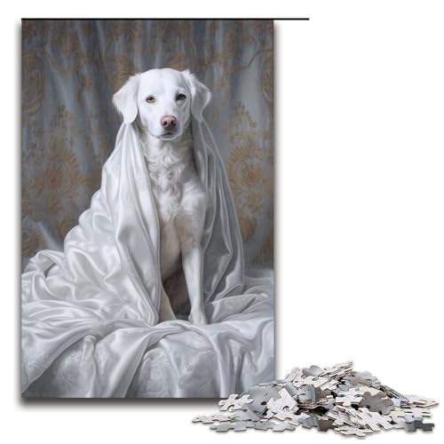 Puzzle 1000 Teile Verwöhnter Welpe Puzzle für Erwachsene Holz Lernspiel Herausforderungsspielzeug 75 x 50 cm Puzzle 1000 Teile Verwöhnter Welpe Puzzle für Erwachsene Holz Lernspiel Herausforderungsspielzeug 75 x 50 cm von QSYFNBZL