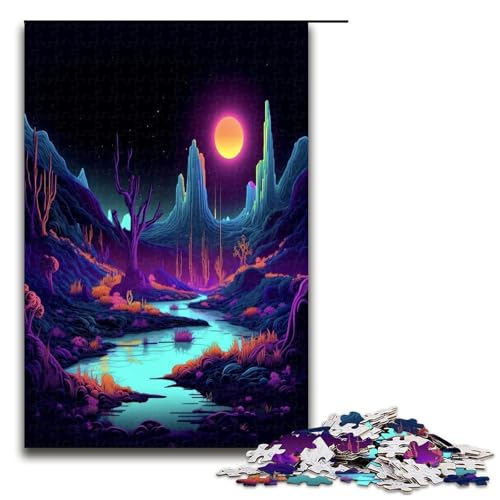 Puzzle 1000 Teile Waldpuzzle für Erwachsene aus Holz Lernspiel Herausforderungsspielzeug 75 x 50 cm Puzzle 1000 Teile Waldpuzzle für Erwachsene aus Holz Lernspiel Herausforderungsspielzeug 75 x 50 cm von QSYFNBZL