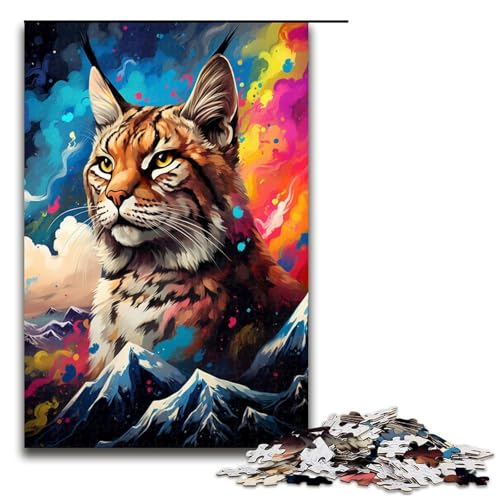 Puzzle 1000 Teile buntes und hübsches Katzen Puzzle für Erwachsene hölzernes Lernspiel Herausforderungsspielzeug 75 x 50 cm Puzzle 1000 Teile buntes und hübsches Katzen Puzzle für Erwachsene hölzernes Lernspiel Herausforderungsspielzeug 75 x 50 cm von QSYFNBZL