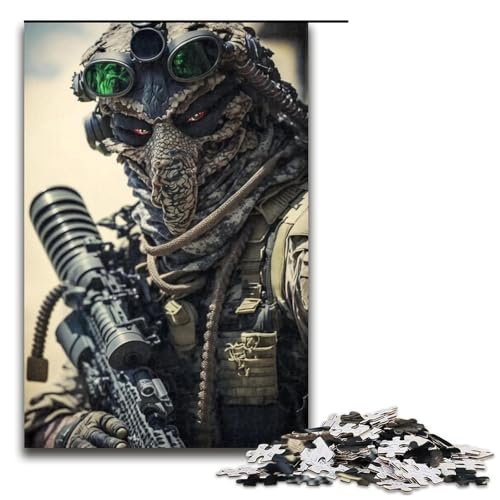 Puzzle 1000 Teile für Erwachsene Crocodile Force Puzzle Hands on Spiel Einzigartige Heimdekoration und Geschenke 75x50cm Puzzle 1000 Teile für Erwachsene Crocodile Force Puzzle Hands on Spiel Einzigartige Heimdekoration und Geschenke 75x50cm von QSYFNBZL