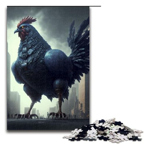 Puzzle 1000 Teile für Erwachsene Mechanisches Hühnerpuzzle Hands on Spiel Einzigartige Heimdekoration und Geschenke 75x50cm Puzzle 1000 Teile für Erwachsene Mechanisches Hühnerpuzzle Hands on Spiel Einzigartige Heimdekoration und Geschenke 75x50cm von QSYFNBZL