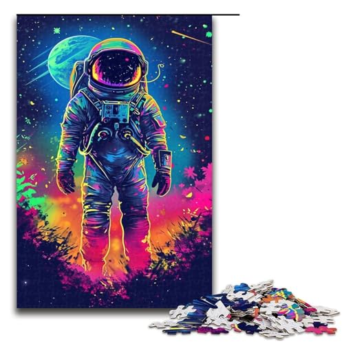 Puzzle 1000 Teile für Erwachsene Neon Astronauten Puzzle praktisches Spiel einzigartige Heimdekoration und Geschenke 1000 Teile Puzzle 1000 Teile für Erwachsene Neon Astronauten Puzzle praktisches Spiel einzigartige Heimdekoration und Geschenke 1000 Teile von QSYFNBZL